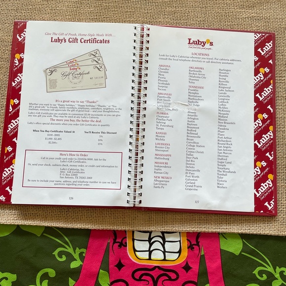 Luby’s 50th anniversary cookbook - Picture 6 of 8
